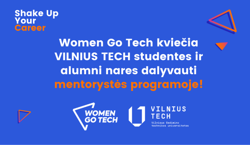 „Women Go Tech” mentorystės programa kviečia drauge pildyti savo karjeros svajones